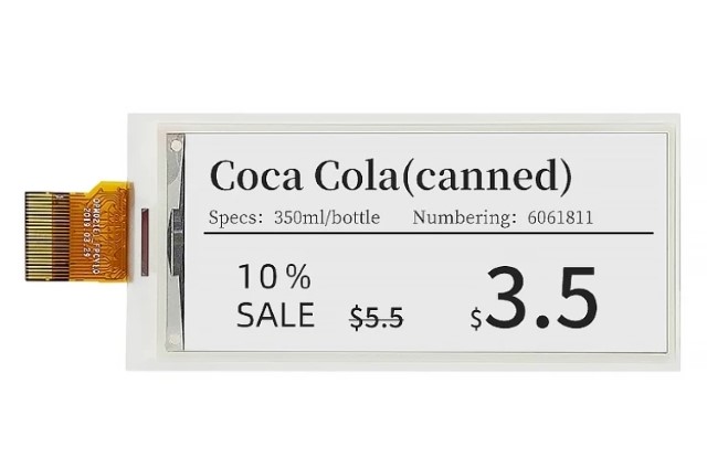 E Ink display