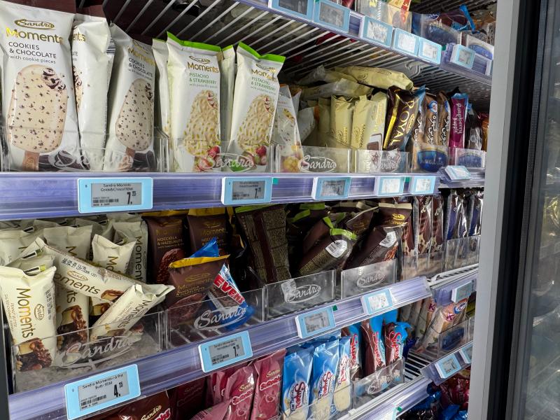 Wireless price tags for store shelves