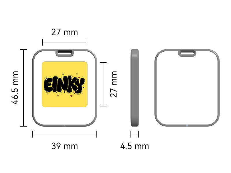 e ink keychain