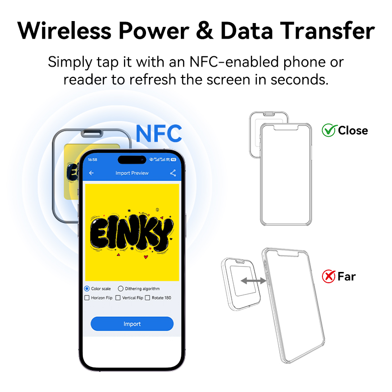 e ink keychain