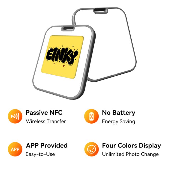 E Ink Keychain