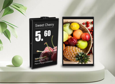 WiFi grocery store digital label for retail chains