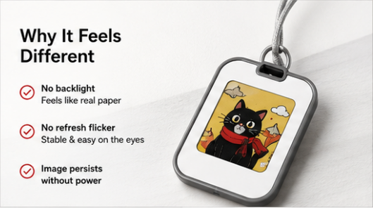 Advantages of E-paper over LCD