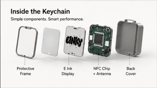 E Ink Keychain Explained