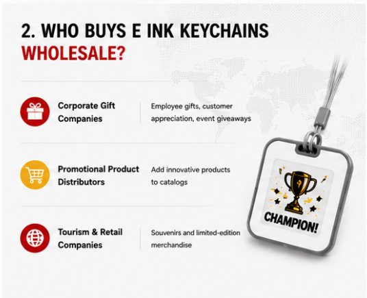 Who Buys E Ink Keychains Wholesale
