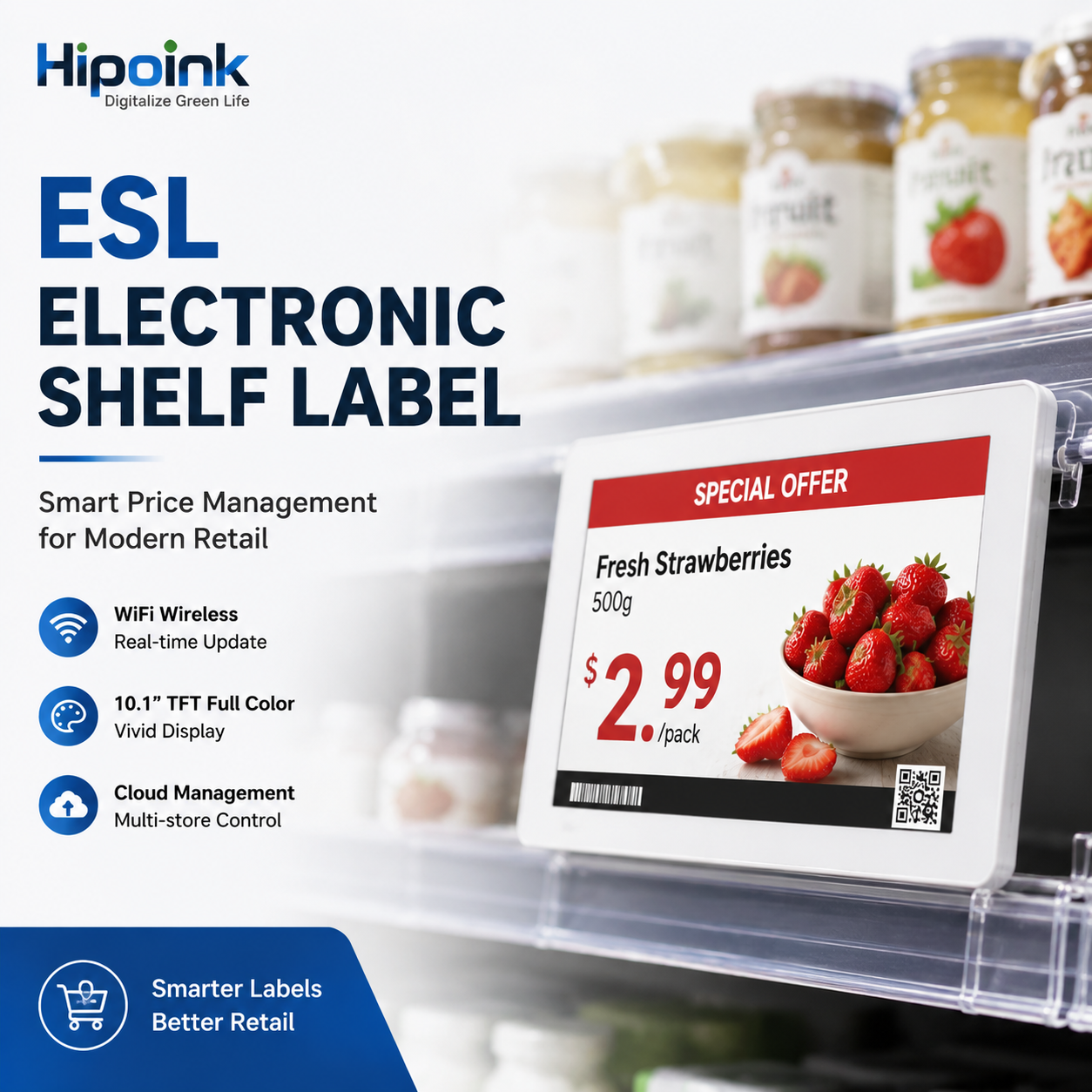 electronic shelf label system