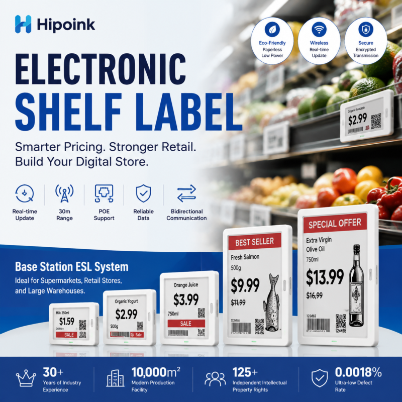 ESL electronic shelf label