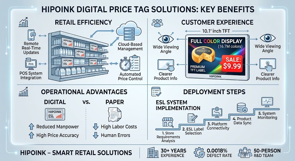 ESL Digital Price Tag