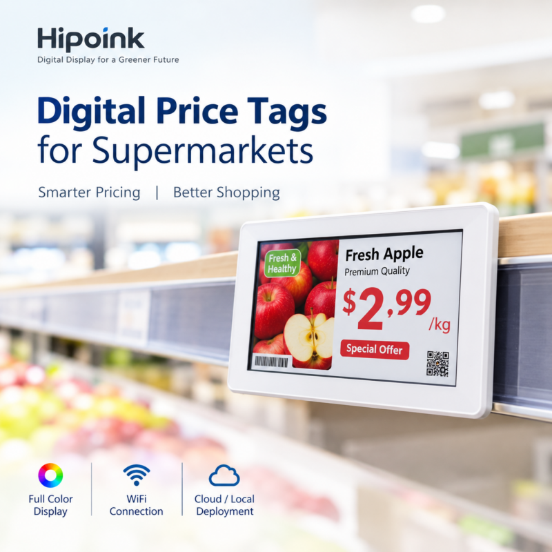 digital price tag