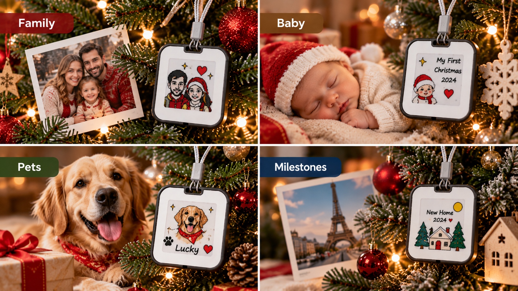 personalized Christmas ornaments